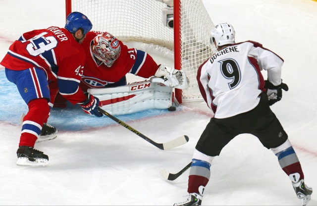 Carey Price and Matt Duchene