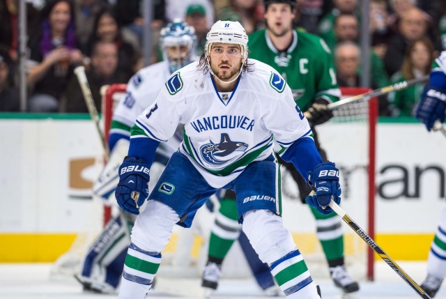 Teams interested in Vancouver Canucks defenseman Chris Tanev