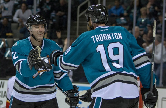 Joe Thornton and Patrick Marleau