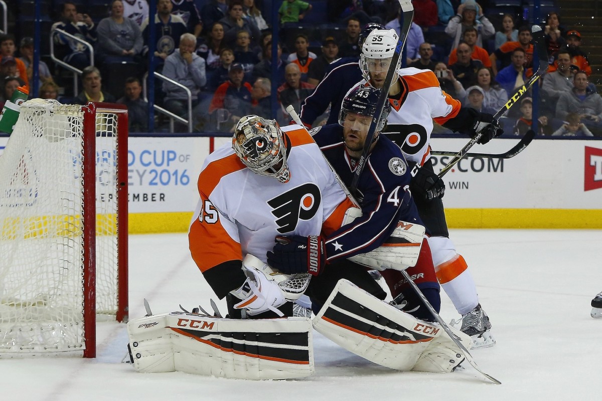 Steve Mason and Scott Hartnell