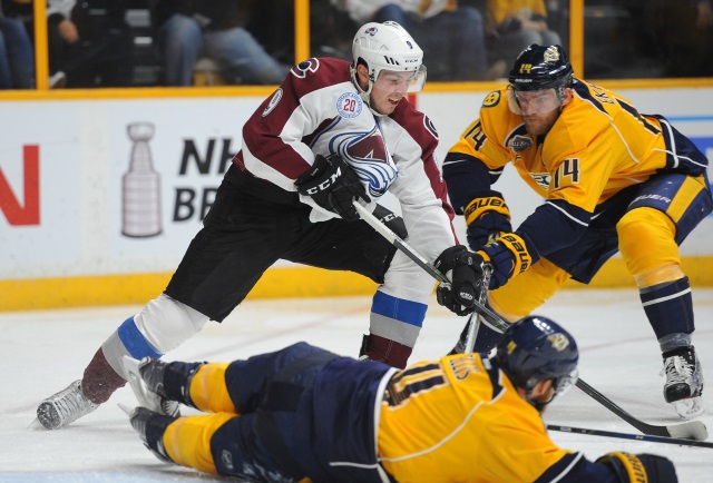 The Nashville Predators don't want to move any of their top-four defensemen in a trade for Colorado Avalanche forward Matt Duchene