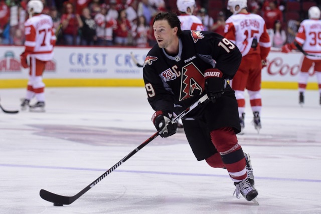 Arizona Coytoes don't plan on bringing Shane Doan back