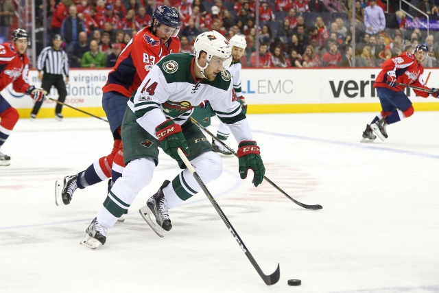 Minnesota Wild trade Tyler Graovac to the Washington Capitals for a 2018 draft pick