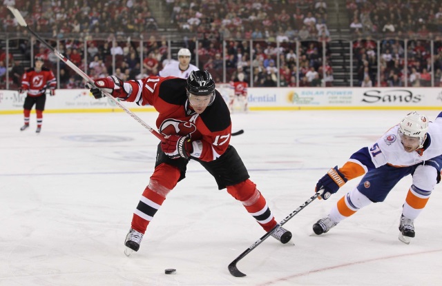 Then New Jersey Devils Ilya Kovalchuk against the New York Islanders