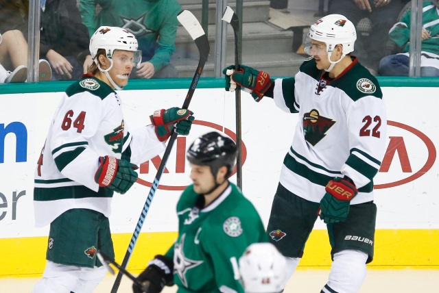 Minnesota Wild RFAs Mikael Granlund and Nino Niederreiter have arbitration dates set for next week