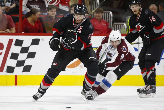 The Carolina Hurricanes could be after Matt Duchene