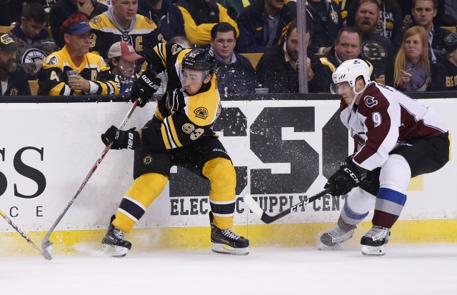 The Boston Bruins were one of the teams involved in Matt Duchene trade talks