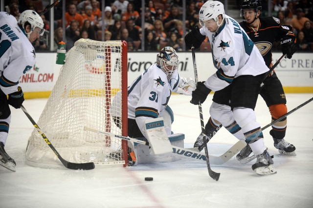 Marc-Edouard Vlasic and Martin Jones sign contract extensions with the San Jose Sharks