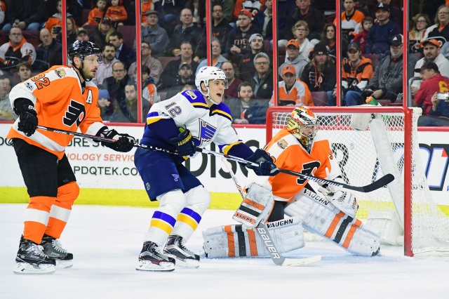 Philadelphia Flyers Michal Neuvirth and Mark Streit