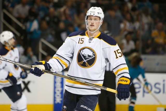 Jack Eichel of the Buffalo Sabres