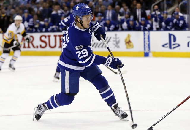 William Nylander and the Toronto Maple Leafs have had some contract extension talks