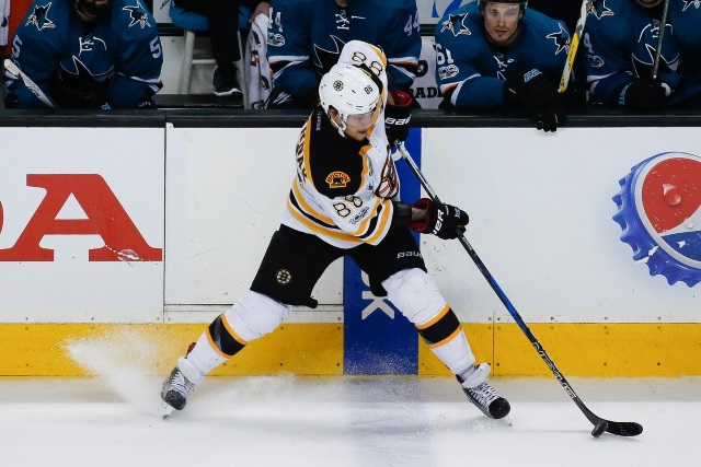 Boston Bruins sign David Pastrnak to a six-year deal