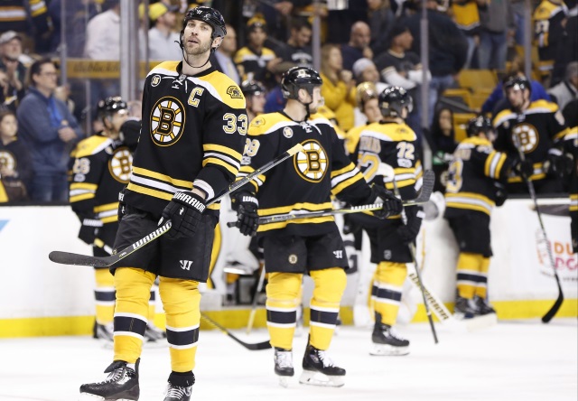 Teams have been calling the Boston Bruins about Zdeno Chara