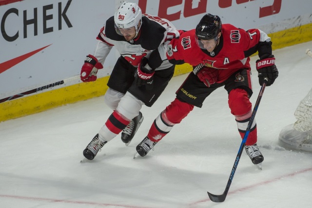 Kyle Turris and Kyle Palmieri