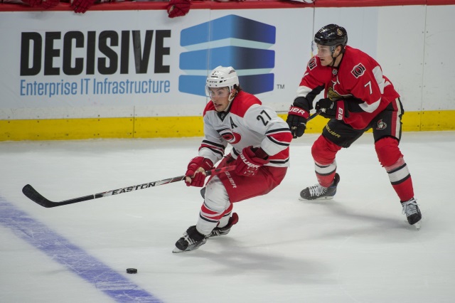 Kyle Turris and Justin Faulk