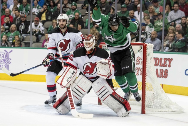 Cory Schneider and Kyle Palmieri