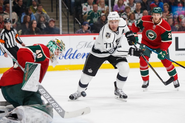 Jeff Carter against the Minnesota Wild