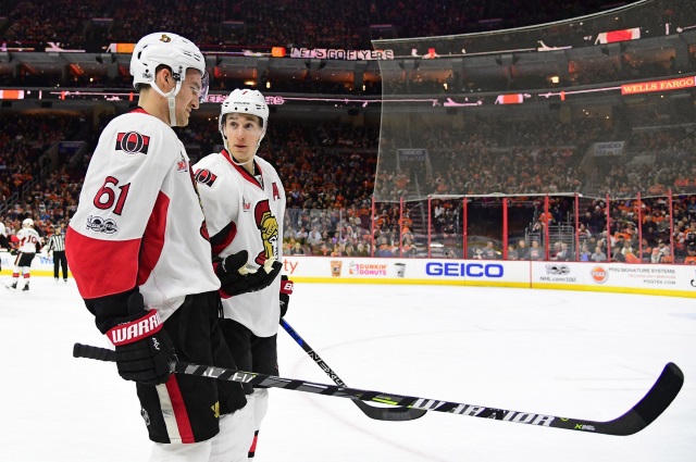 Kyle Turris and Mark Stone