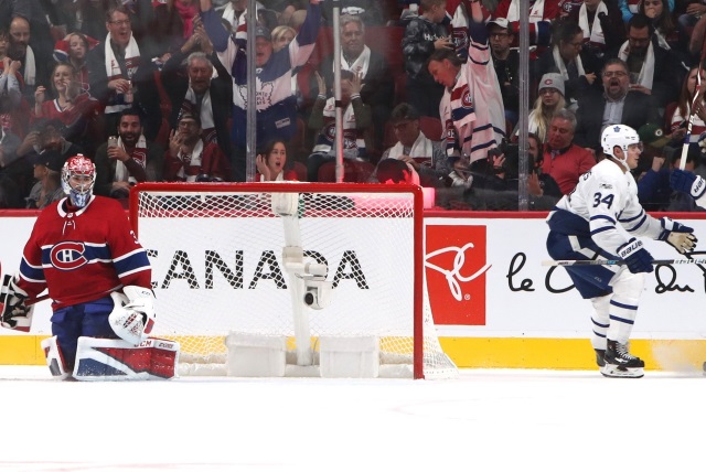 Carey Price and Auston Matthews