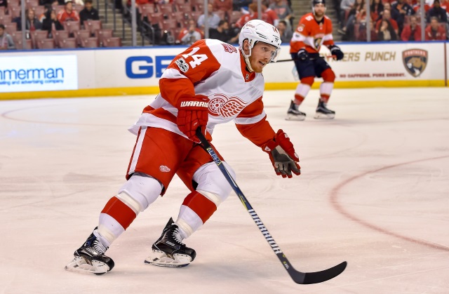 Gustav Nyquist knew the way to the San Jose Sharks via the Detroit Red Wings