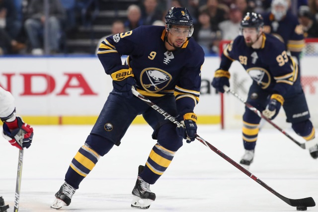 Buffalo Sabres pending free agent Evander Kane