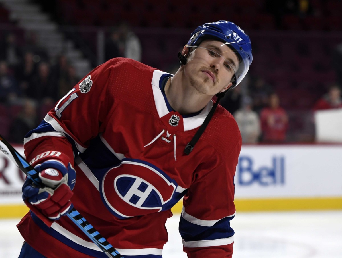 Montreal Canadiens forward Brendan Gallagher