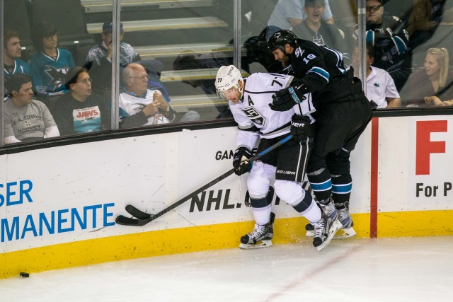 Joe Thornton and Jeff Carter