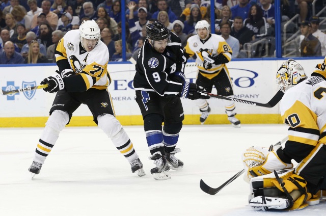 Matt Murray and Evgeni Malkin