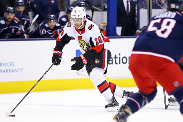 Could the Columbus Blue Jackets be interested in Ottawa Senators Derick Brassard?