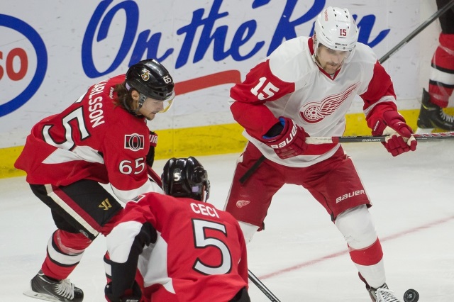 Ottawa Senators defensemen Erik Karlsson and Cody Ceci