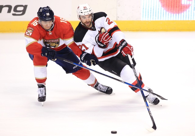 Kyle Palmieri and Aleksander Barkov