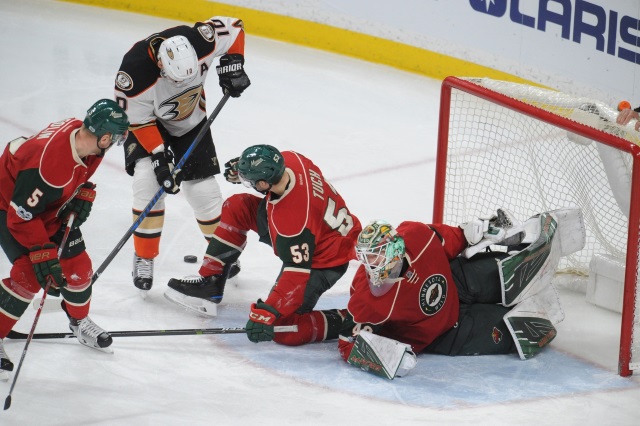 Corey Perry is week-to-week ... Devan Dubnyk suffers lower-body injury last night