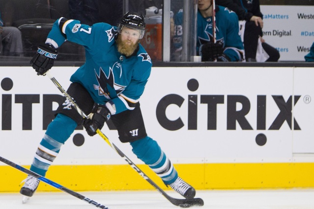 The San Jose Sharks and Paul Martin's camp are exploring their options.