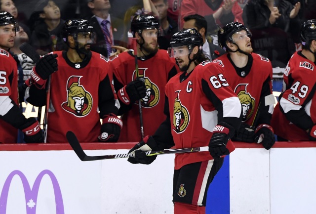 The Ottawa Senators are taking lots of calls and are listening, but Erik Karlsson is one of two that they won't move