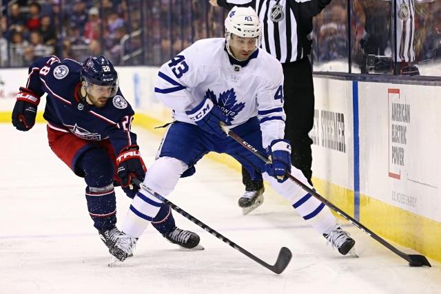 Toronto Maple Leafs Nazem Kadri set to return tonight.