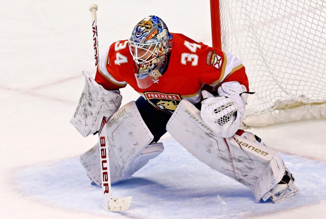 James Reimer left last night's game early