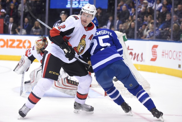 The Ottawa Senators will likely check in with teams on Dion Phaneuf's 12-team trade list.