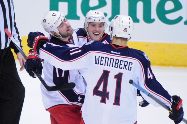 Alexander Wennberg and Brandon Dubinsky