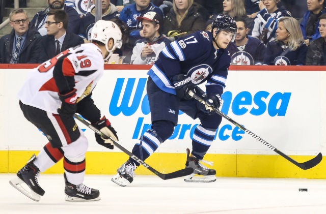 The Pittsburgh Penguins are looking at Derick Brassard. The Winnipeg Jets looking for a top-six.