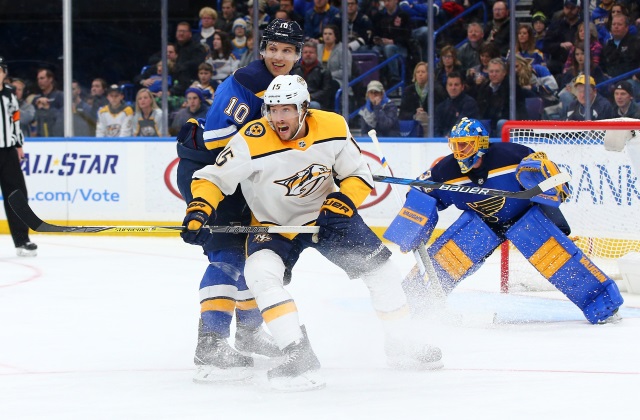 St. Louis Blues and Nashville Predators