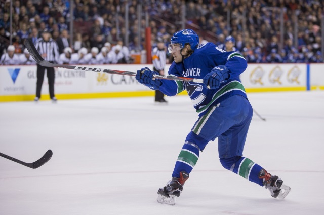 Vancouver Canucks are awaiting MRI results on Brock Boeser.