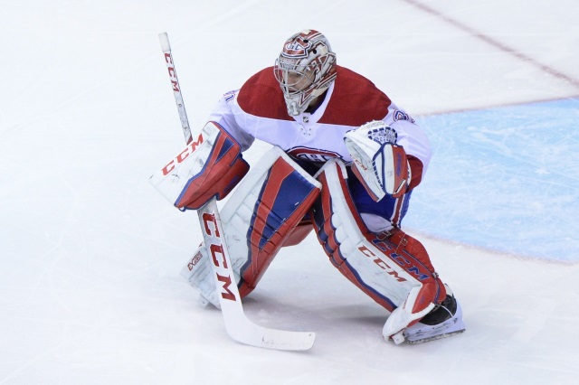 Carey Price will start in net for the Canadiens tonight.