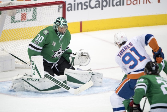 The Dallas Stars need to find a reliable backup for next season. Could tonight be John Tavares' last home game with the Islanders?