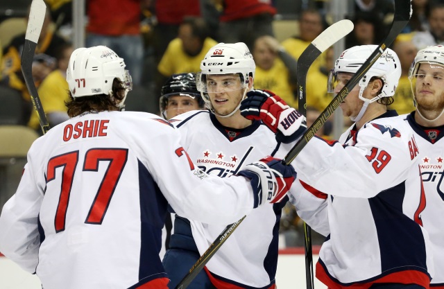 T.J. Oshie and Andre Burakovsky