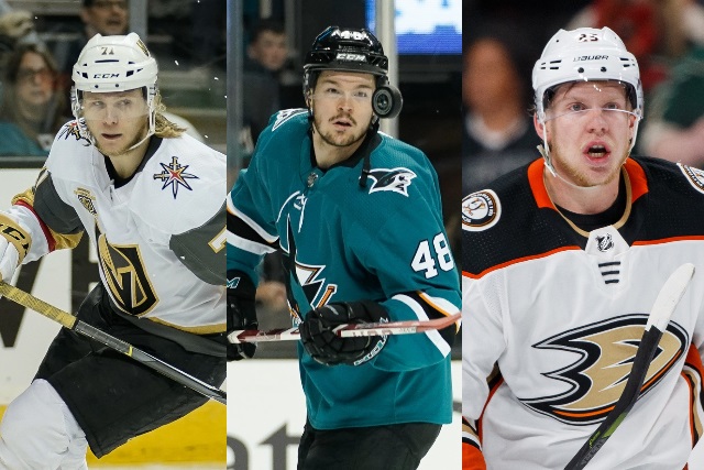 Pending restricted NHL free agent forwards: William Karlsson – Tomas Hertl – Ondrej Kase