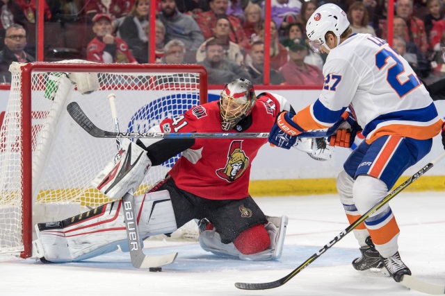 Craig Anderson is one goaltender the New York Islanders.