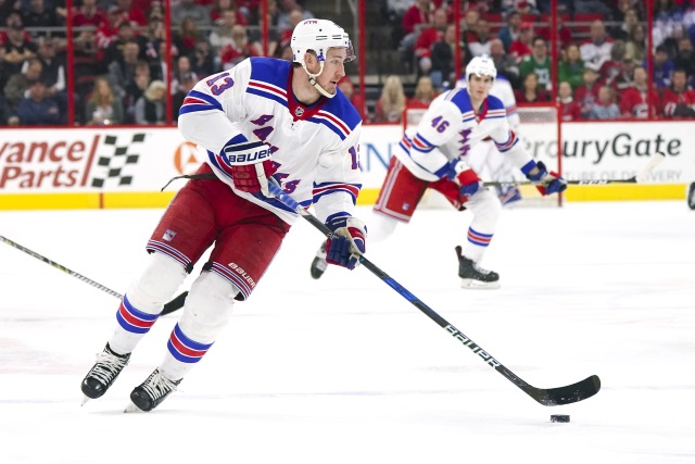 Teams are calling the New York Rangers about Kevin Hayes.