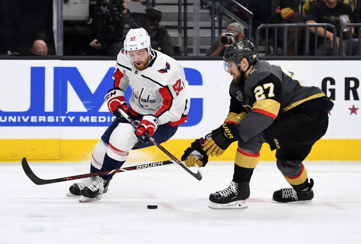 Washington Capitals Evgeny Kuznetsov will be a game-time decision.