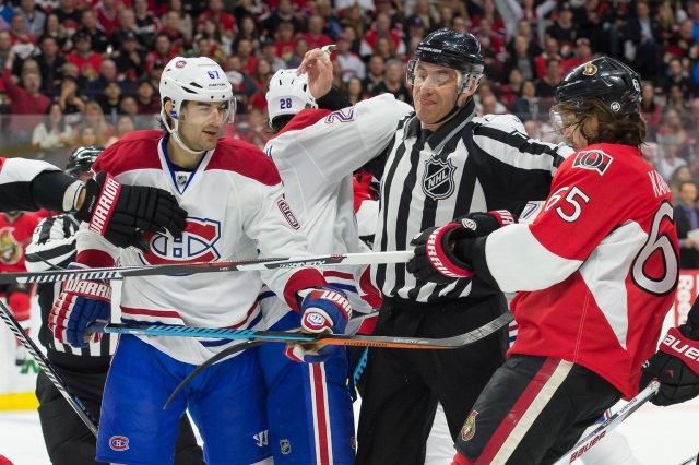 Max Pacioretty and Erik Karlsson