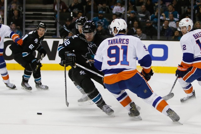 The San Jose Sharks are hoping to land John Tavares